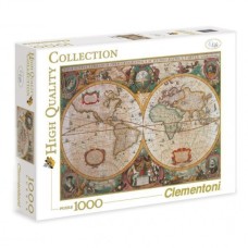 Clementoni: Old Map 1000 stukjes