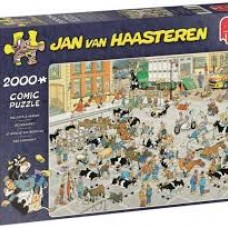Jan van Haasteren: De Veemarkt 2000 stukjes