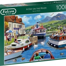 Falcon: A Day on the River 1000 stukjes