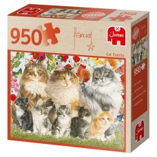 Jumbo: Francien: Cat Family 950 stukjes