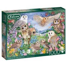 Falcon: Owls in the Wood 1000 stukjes