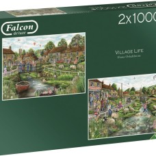 Falcon: Village Life 2 x 1000 stukjes