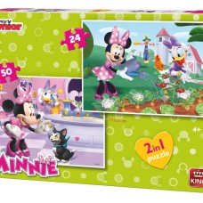 King: Minnie Mouse 2 in 1 Puzzel