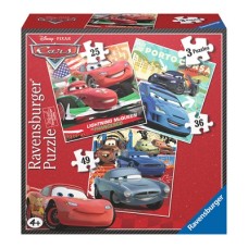 Ravensburger: Cars 3 in 1 Puzzel