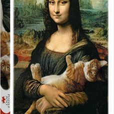 Trefl: Mona Lisa met Kat 500 stukjes