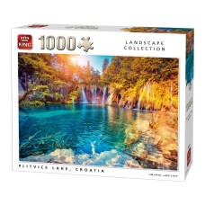 King: Landscape Collection: Plitvice Lake, Croatia  1000 stukjes