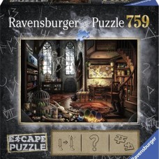 Ravensburger:  Escape Puzzel 5: Draken Laboratorium 759 stukjes