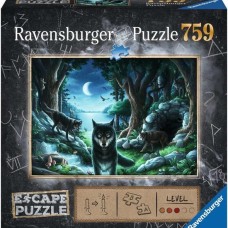 Ravensburger:  Escape Puzzel 7: De Roedel wolven 759 stukjes