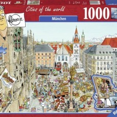 Ravensburger: Fleroux Munchen  1000 Stukjes