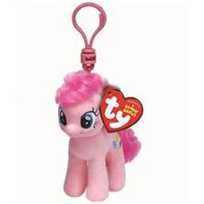 TY Sparkle: Pinkie Pie sleutelhanger 10 cm